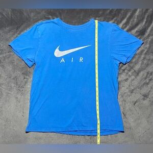 Nike Air T Shirt BLUE SIZE MEDIUM